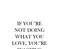 Doing what you Love
