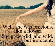 She was precious 