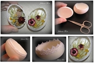 DIY Easter Lace Eggs Tutorial