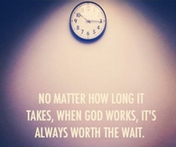 When God works