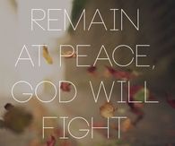 Remain at peace