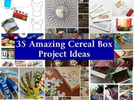 35 Amazing Cereal Box Project Ideas