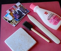 DIY Tile Photo Coasters Tutorial