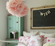 Girly vintage bedroom