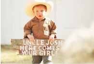 Country wedding sign idea