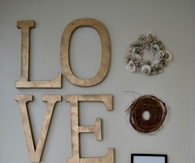 Big love sign