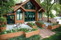 Beautiful backyard
