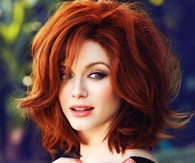 Bright red layers