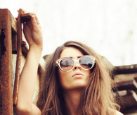 Long hippie hair