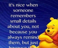 its nice when