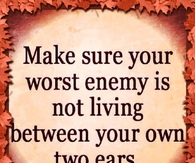 your worst enemy