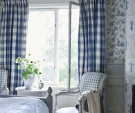 Shabby chic country bedroom
