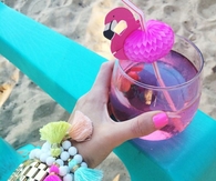 Bright tassel bracelets