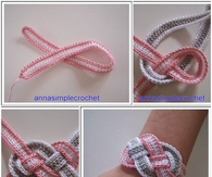 DIY Crochet Bracelet Tutorial