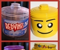 DIY Cute Lego Storage Bin Tutorial