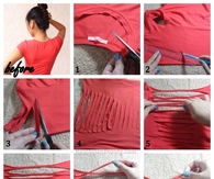 DIY Shirt Weaving Tutorial