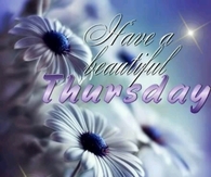 Have a beautiful Thursday