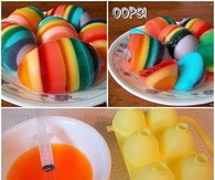 DIY Rainbow Easter Eggs