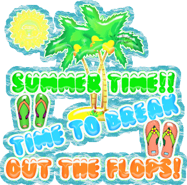 Summertime! Time to break out the Flip Flops