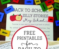 Free Printables Back to School