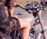 Metal and lace