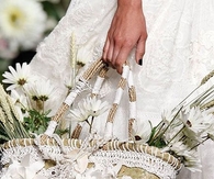 Straw handbag