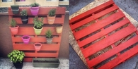 DIY Easy Vertical Pallet Garden