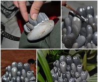 DIY Cute Stone Arts for the Garden
