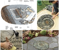 DIY How to Make a Pebble Mosaic