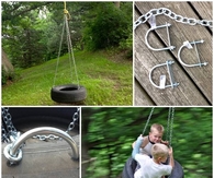DIY Old Fashioned Tire Swing