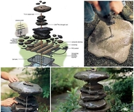 How to Make a Garden Fountain Out of Anything