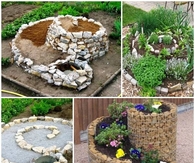 DIY Herb Spiral Garden