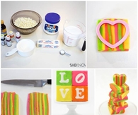 DIY Neon Fudge
