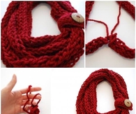 DIY Crochet Scarf