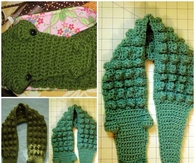 DIY Gator Scarf Pattern