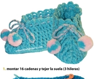 Crochet Crocodile Booties