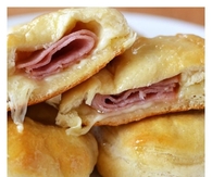 Honey Ham Stuffed Biscuits Recipe 
