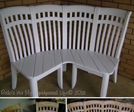 DIY Corner Bench