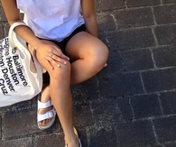 White birkenstocks
