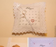 DIY Wedding Cushion Rings