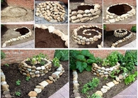 Spiral Garden Art