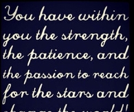 You Have Within You