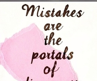 Mistakes