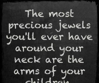 the arms of your child
