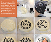 Halloween Spider Cookies recipe