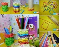DIY Colorful Vases