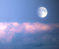 Moon in the sky
