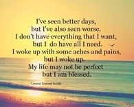 I am blessed