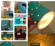 DIY Tin Can Lamp