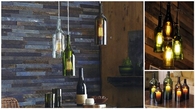 DIY Lighting Using Wine Bottles